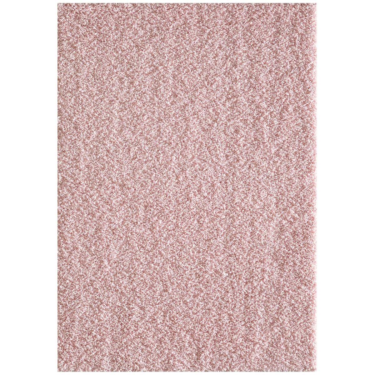 Tapis shaggy tissé motif uni DOSU