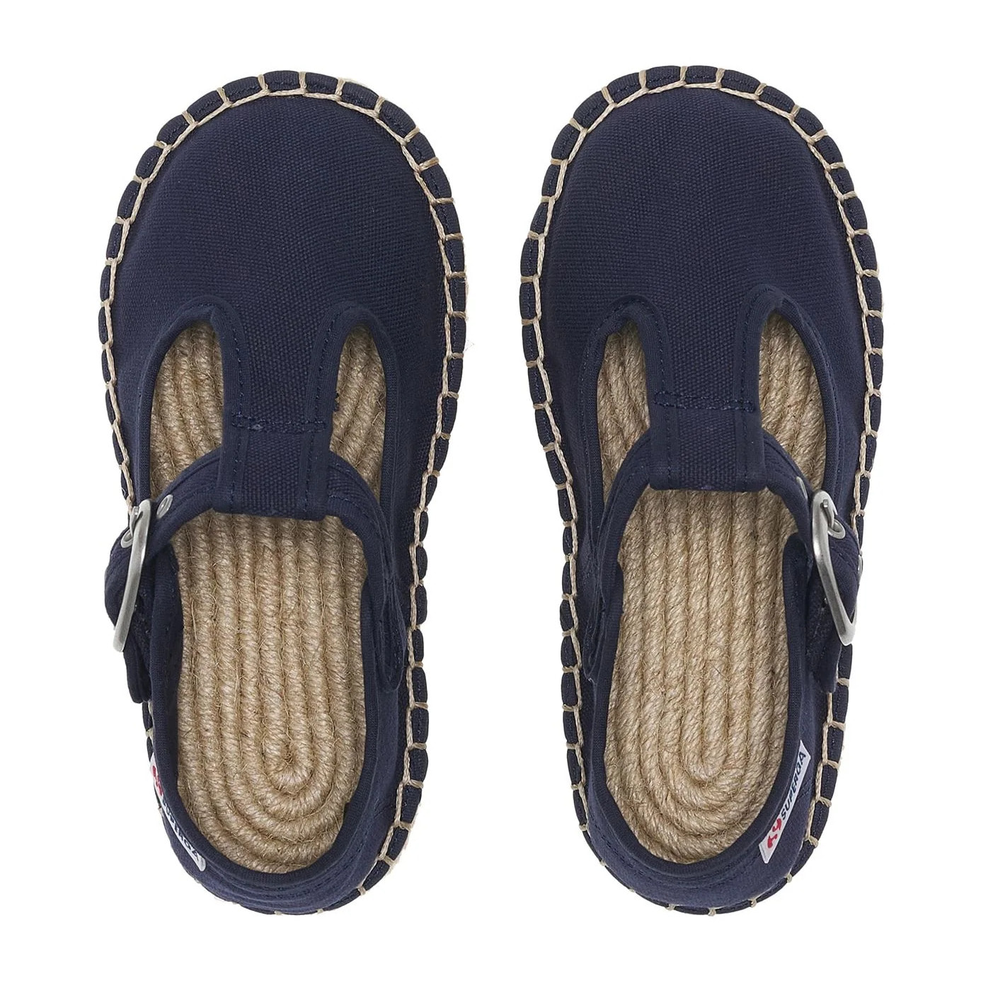 Superga - Espadrillas Bambina Blu - 3010 MARY JANE KIDS ESPADRILLAS