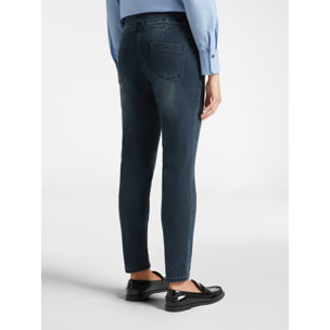 Elena Mirò - Jeggings de tela vaquera power stretch - Azul