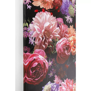 Tableau Touched bouquet de fleurs roses 140x200cm Kare Design