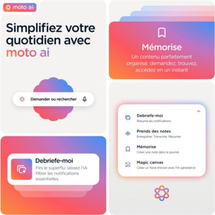 Smartphone MOTOROLA Edge 60 Fusion Zephyr 256Go 5G