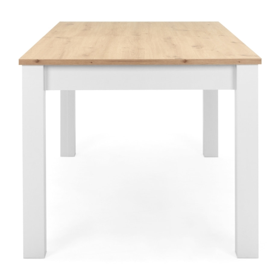 Table à manger en bois extensible 10 personnes ARANDAR