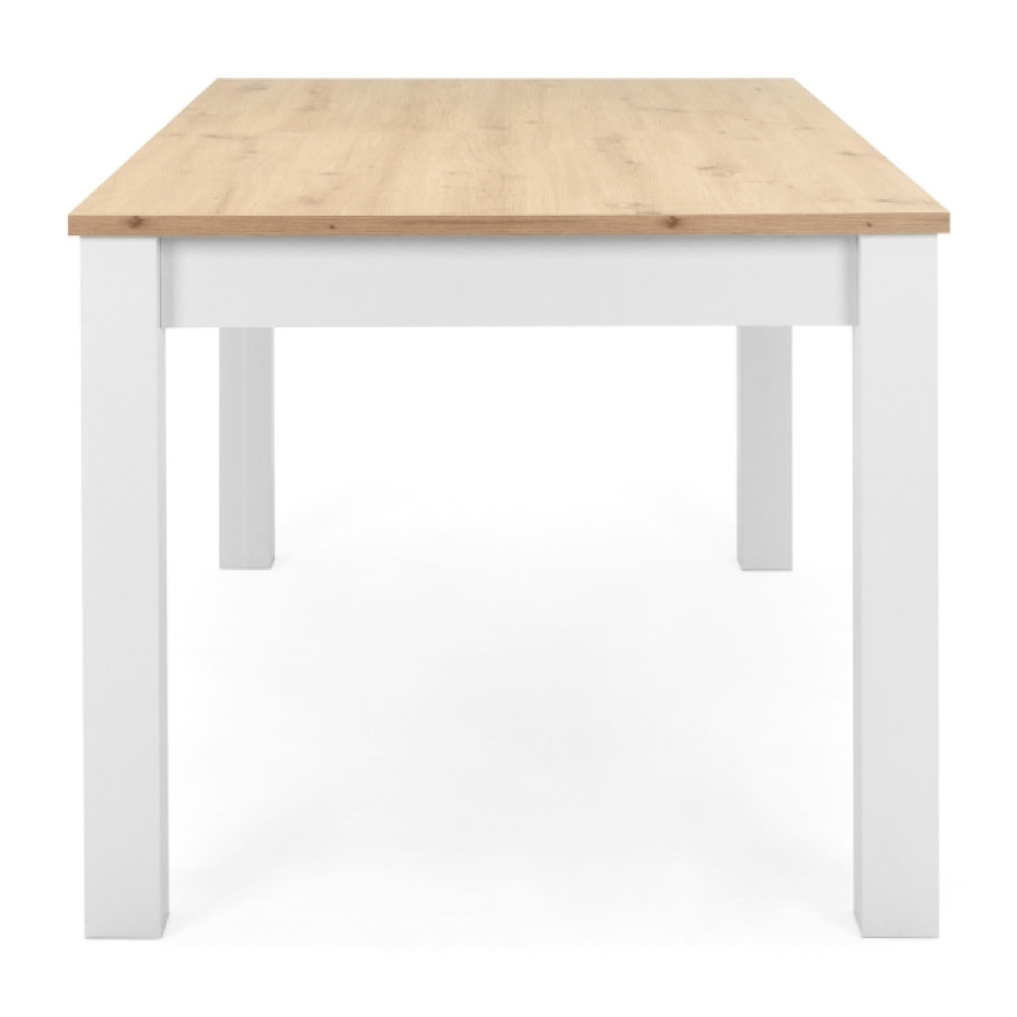 Table à manger en bois extensible 10 personnes ARANDAR