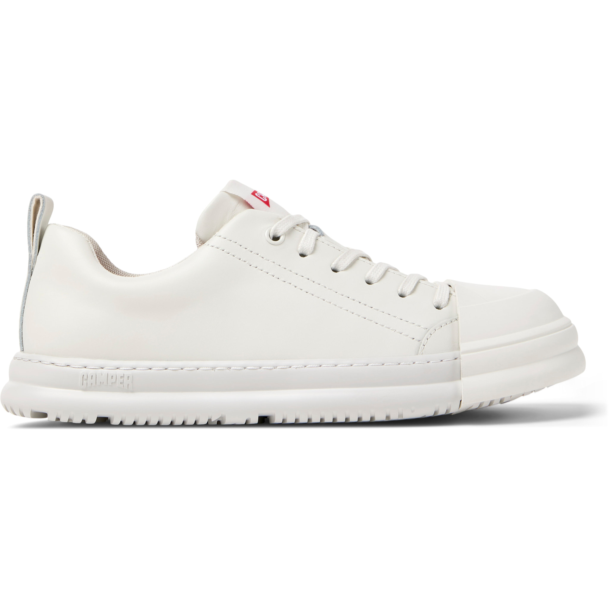 Sneakers - CAMPER Junction Runner - Bianco - Pelle liscia
