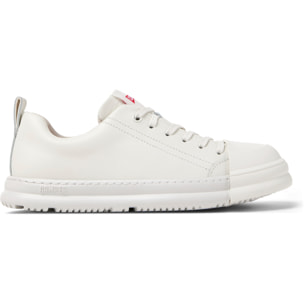 Sneakers - CAMPER Junction Runner - Bianco - Pelle liscia