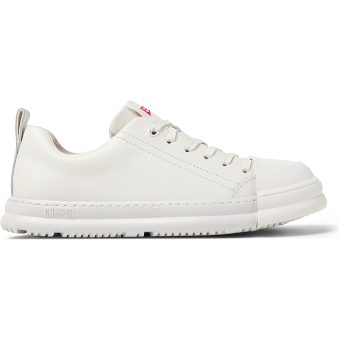 Sneakers - CAMPER Junction Runner - Bianco - Pelle liscia
