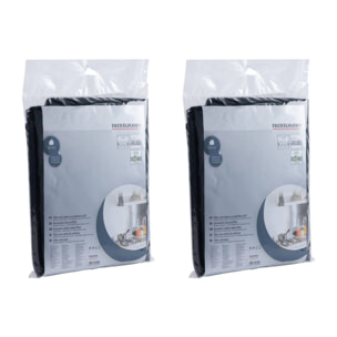 Lot de 2 filtres hotte 47 x 57 cm Fackelmann Tecno