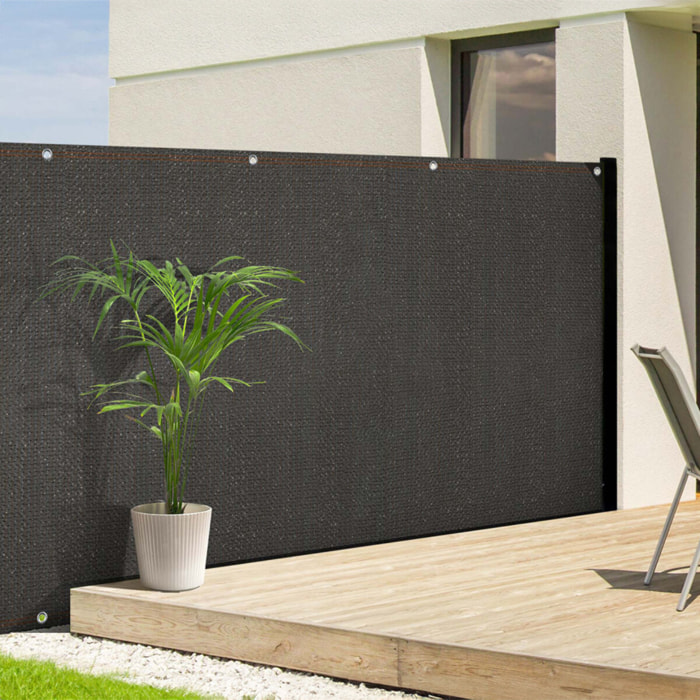 Brise vue occultant uni gris - Plusieurs modèles