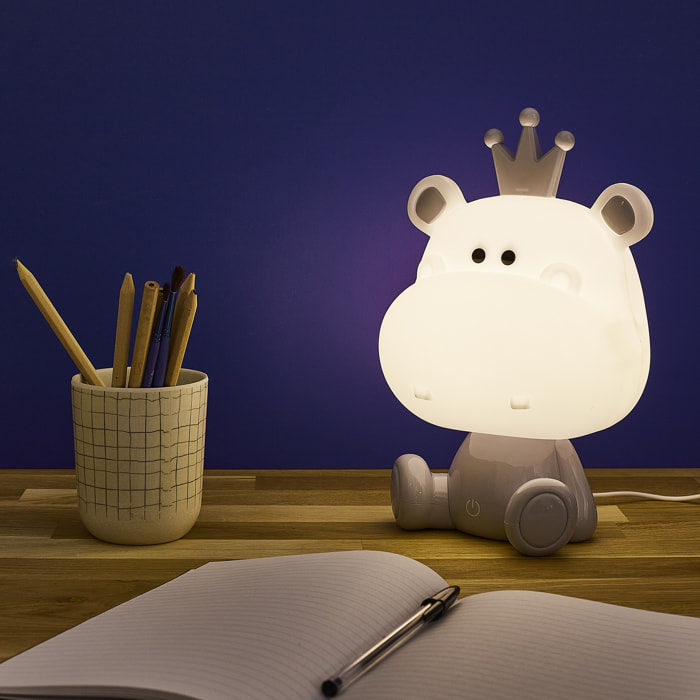 Lampe Veilleuse Hippopotame