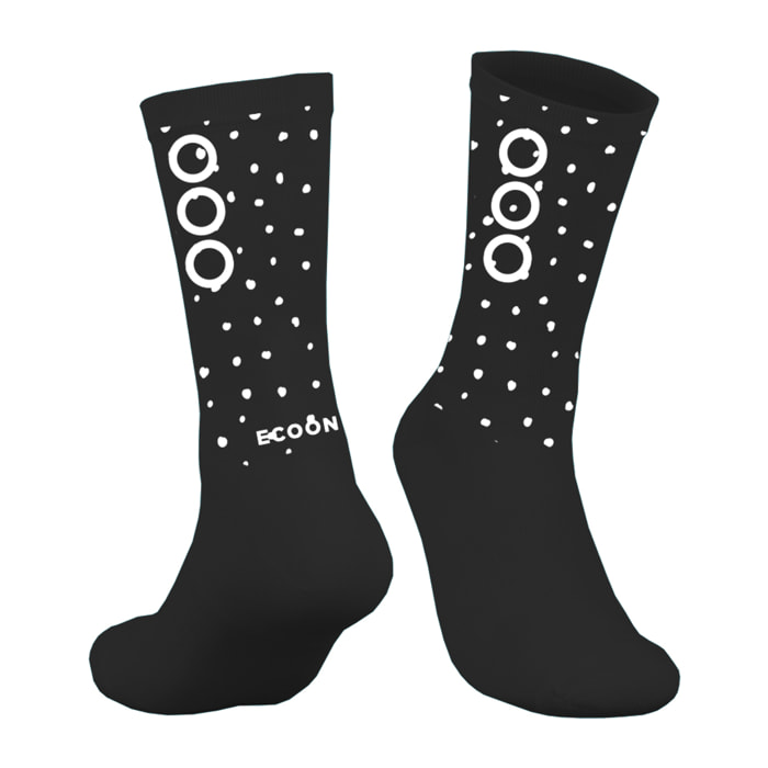 Calzini da ciclismo ECOON Aubisque neri