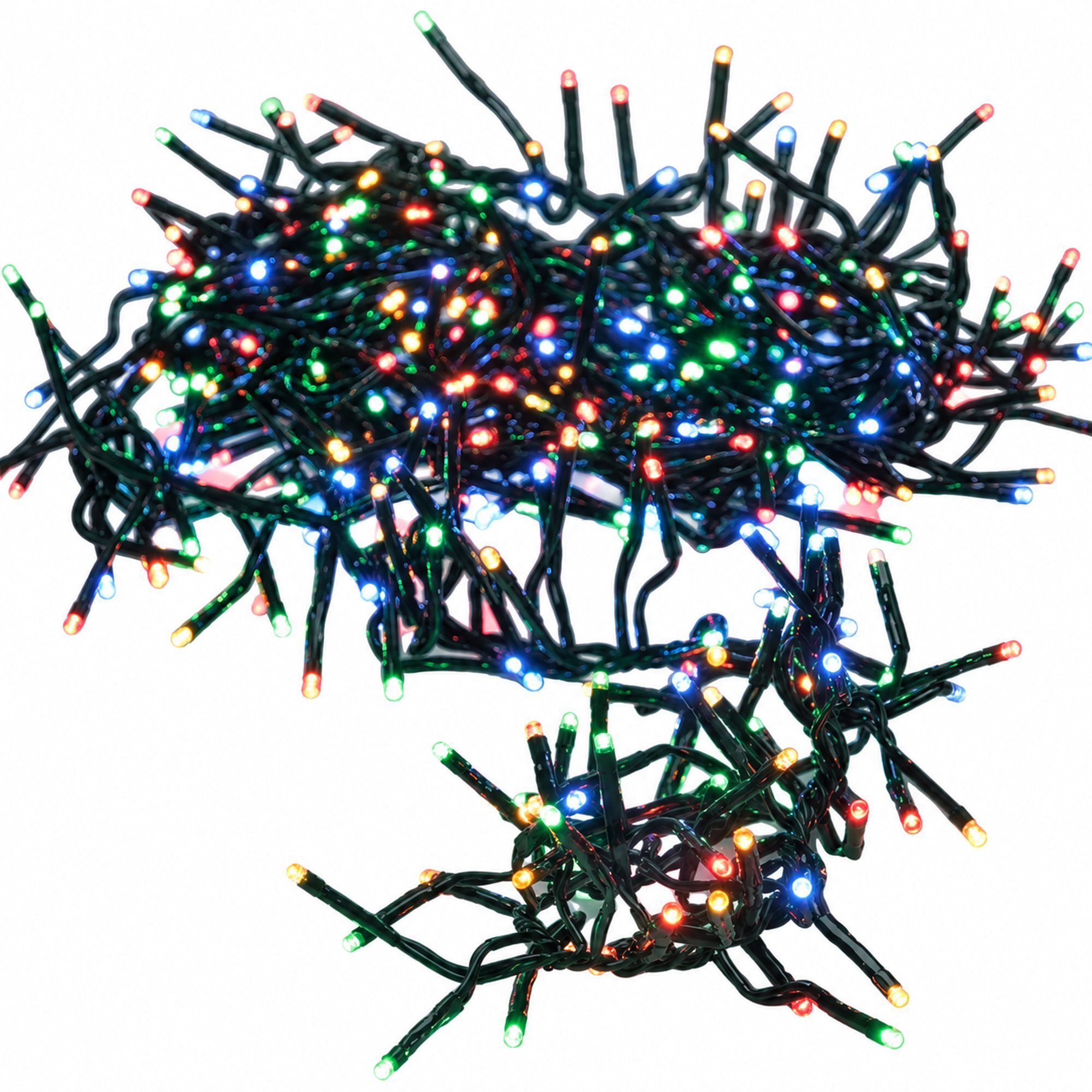 Guirnalda de 192 Luces LED Multicolor con 8 Funciones y Temporizador - 1,4 metros