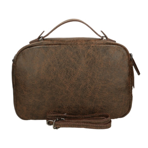 Borsa a mano unisex Modello Avelon - Vera Pelle - 20.0 x 29.0 x 9.0 cm