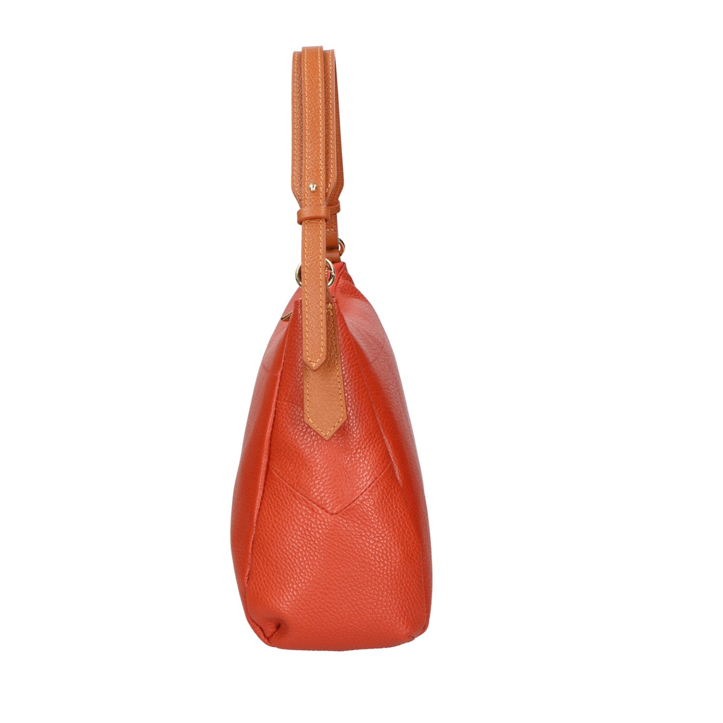 Borsa a spalla da donna - Modello Vladimira - Vera pelle - 33.0 x 26.0 x 9.0 cm