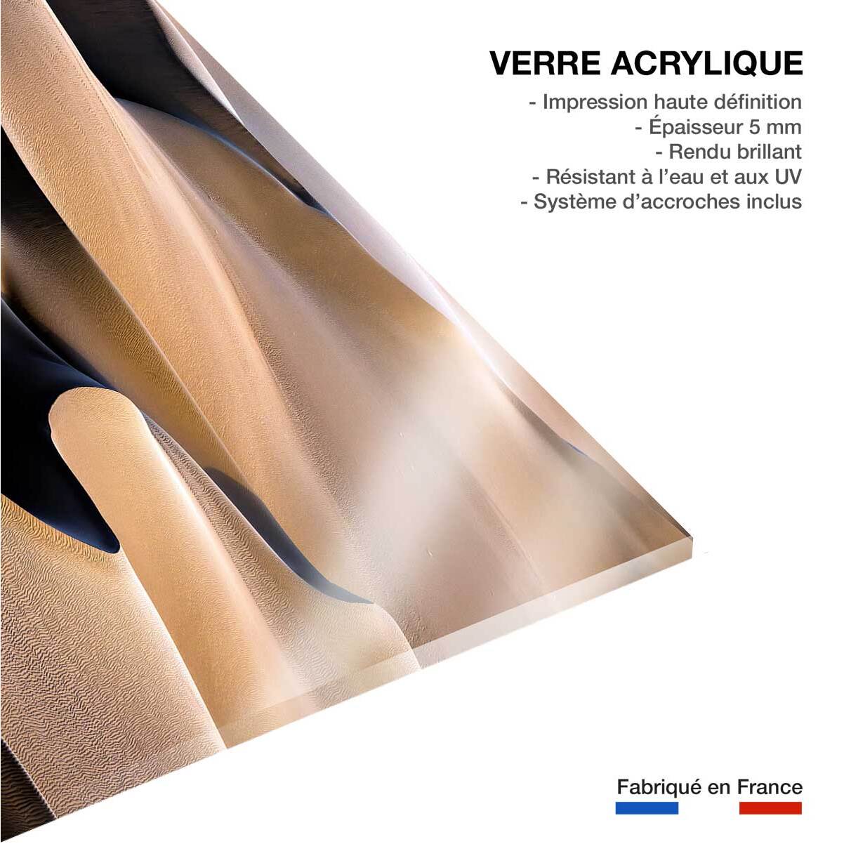 Tableau Vagues de sable Tableau plexiglas