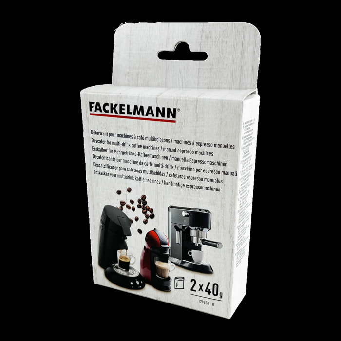 Sachets détartrants pour machines à café Fackelmann Petit Déjeuner
