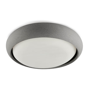 ANGA 295 Lampada plafoniera grigio scuro