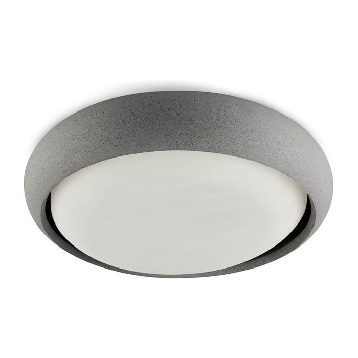 ANGA 295 Lampada plafoniera grigio scuro