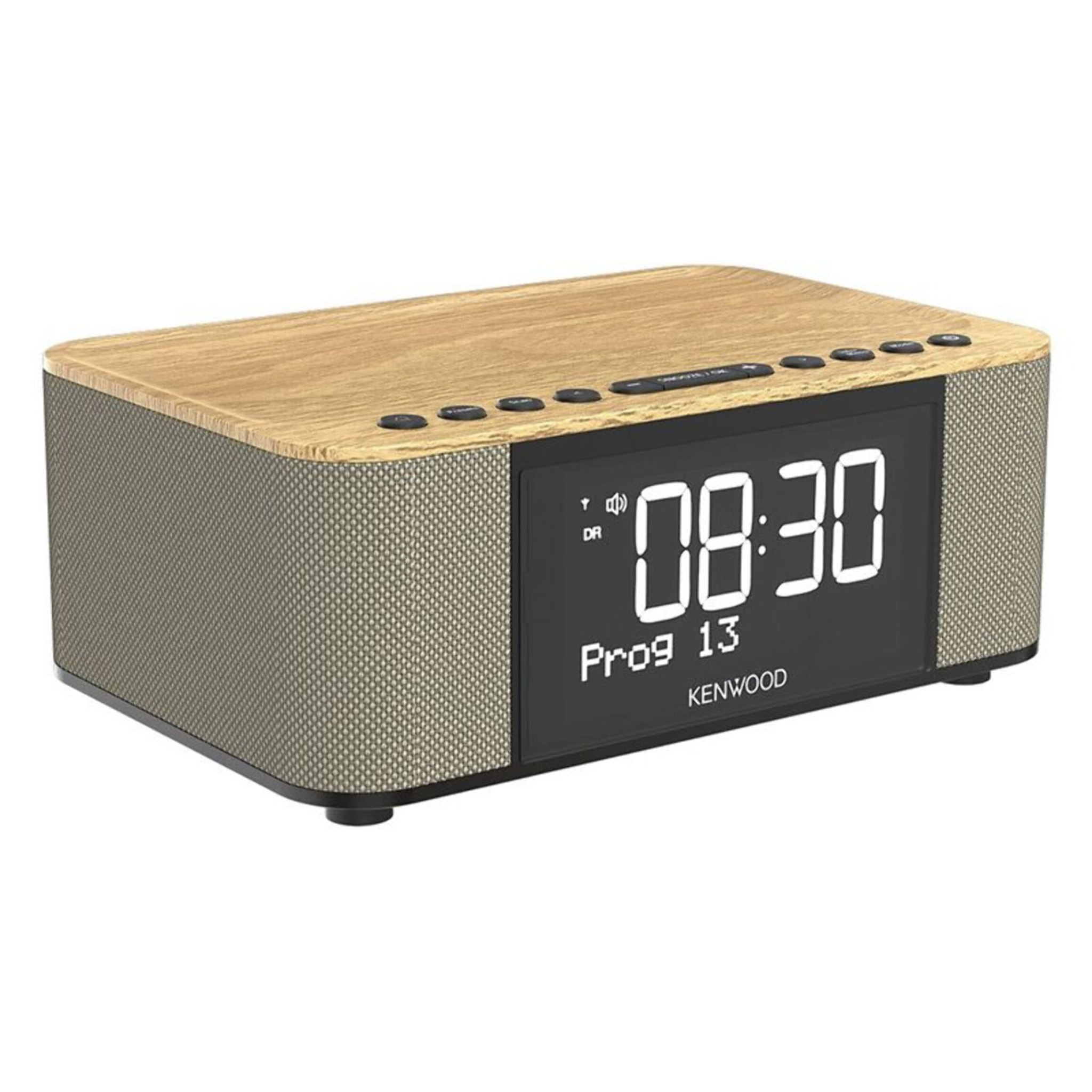 Radio réveil KENWOOD CRST40DABM Bois