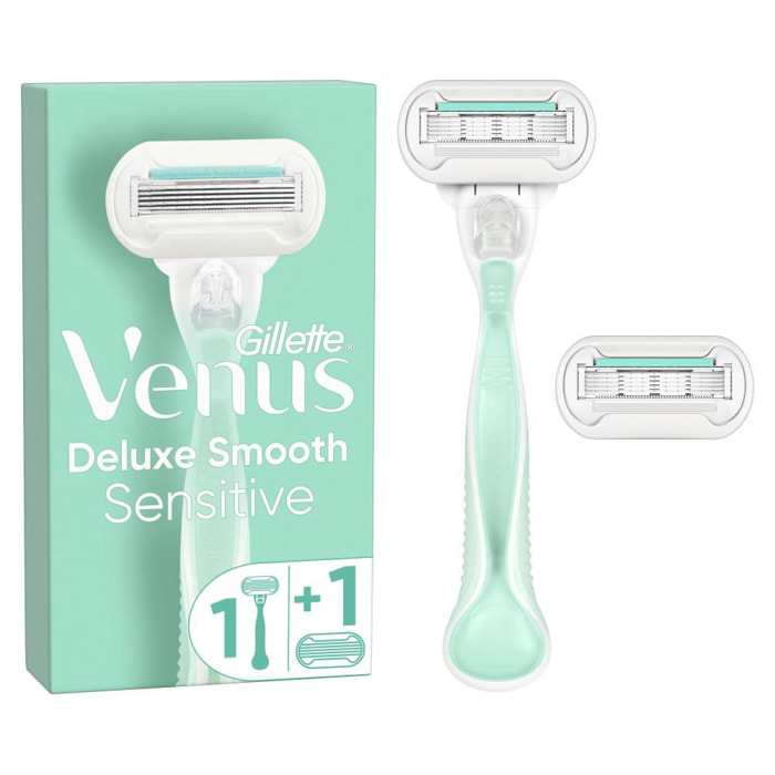 Rasoir Venus Deluxe Smooth Sensitive - 2 lames