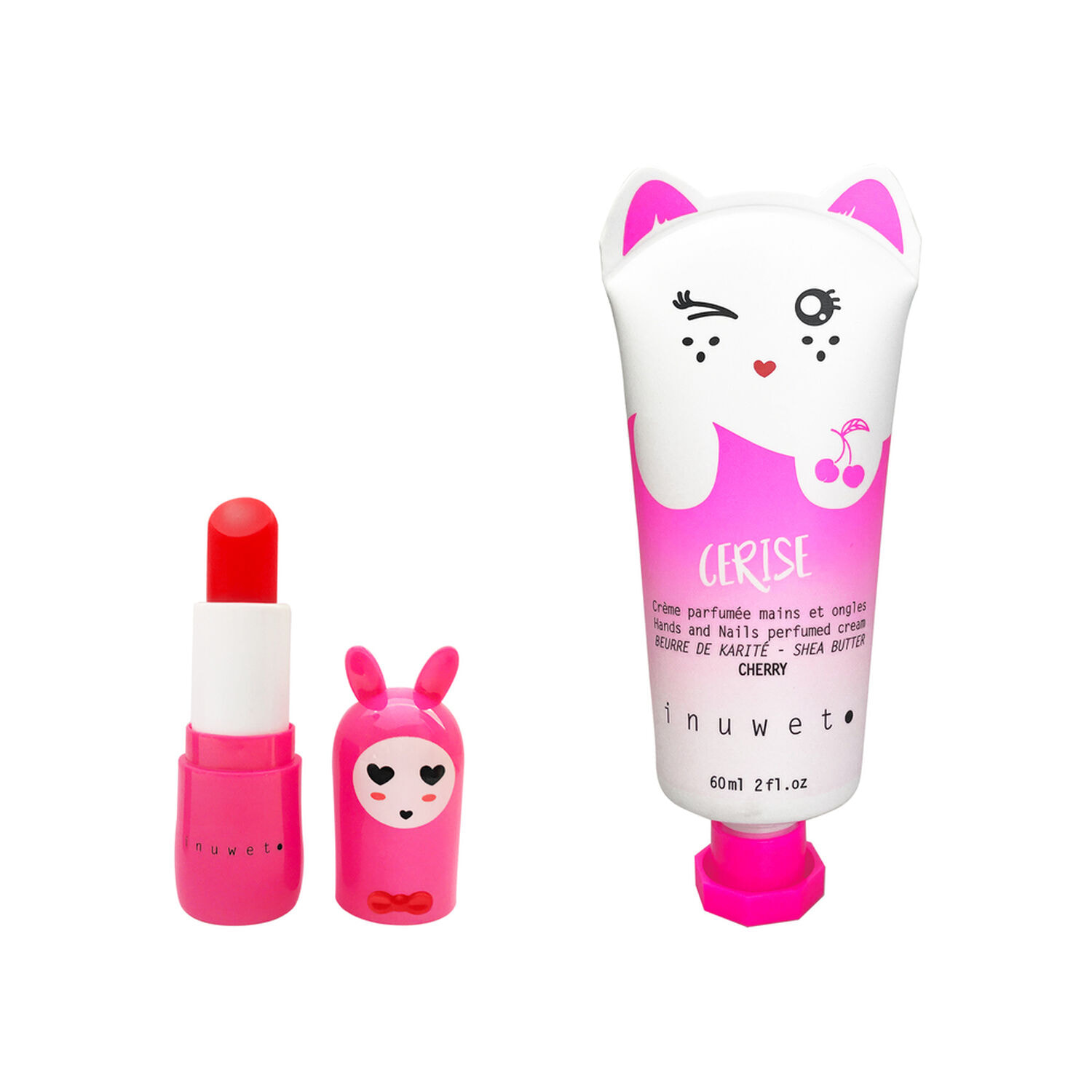 Wiz Cerise - Coffret Crème Mains 60 ml + Baume à Lèvres