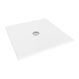 by Kaldewei Receveur de douche carré 80x80 cm acier émaillé, blanc (SATSVFEEL80Q)