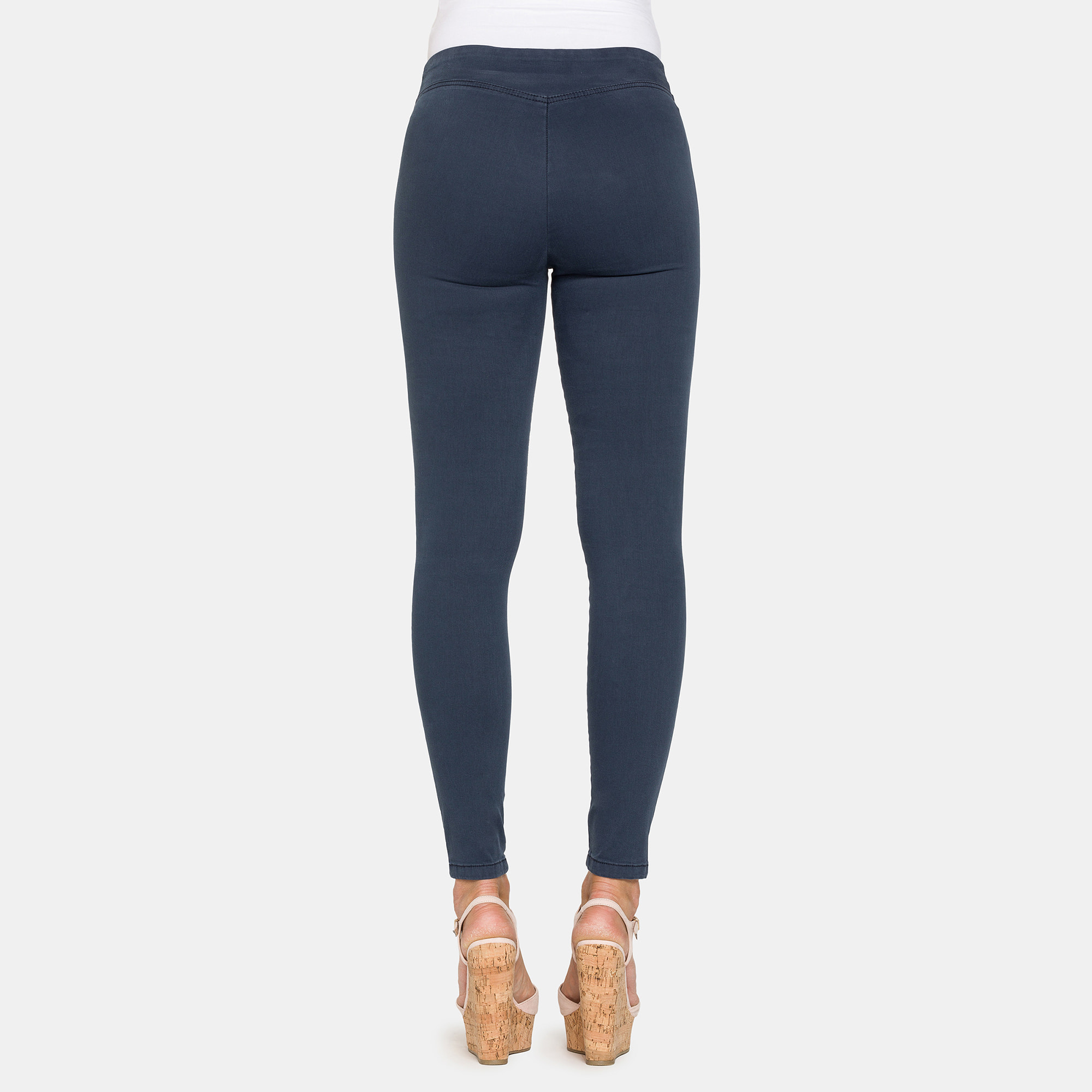 LEGG-JEANS EFFETTO PERFETTO IN GABARDINA SUPER STRETCH 9,3OZ