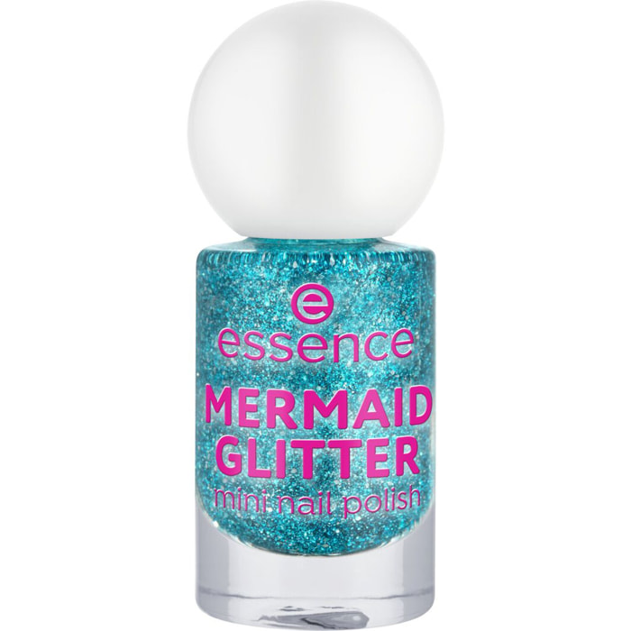 Mermaid Glitter - Mini Vernis Effet ultra pailleté