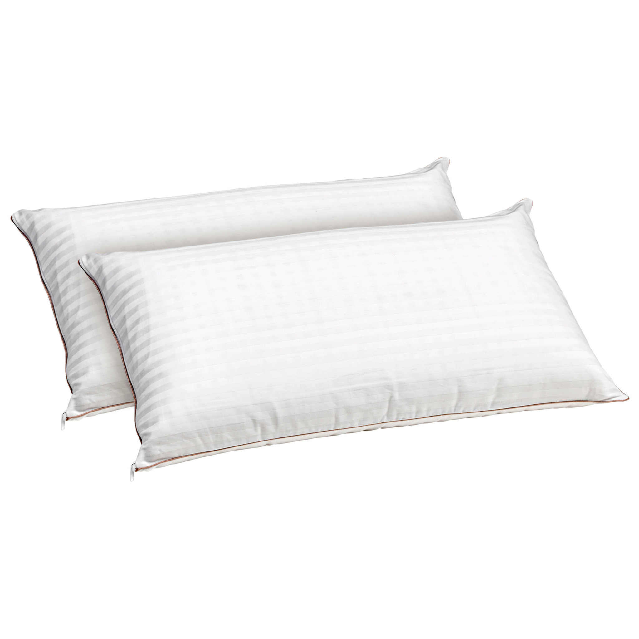 Pack 2 Almohadas para dormir boca arriba de látex y firmeza media-alta | LATEX