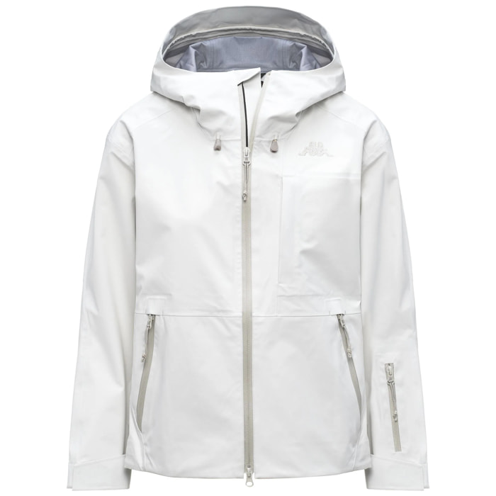 Giacche Kappa Donna 6Cento 671 3L Bianco