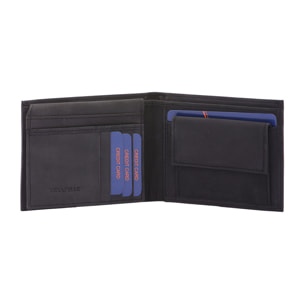 Portafoglio  da uomo In Vera pelle Made in Italy 10x12x3 cm