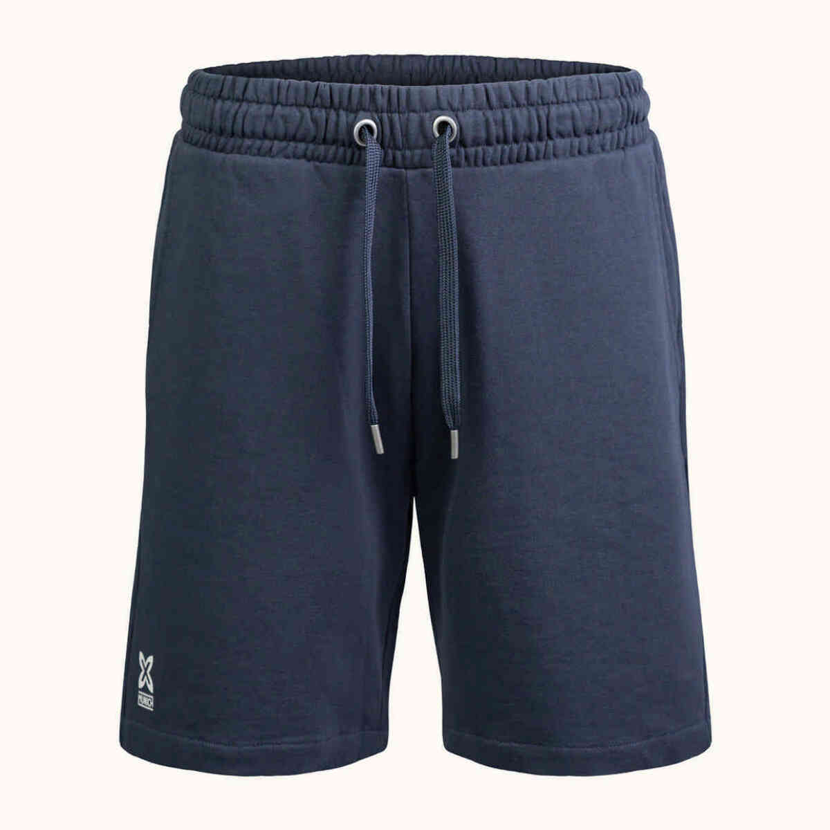 Pantalón corto MUNICH de algodón azul marino