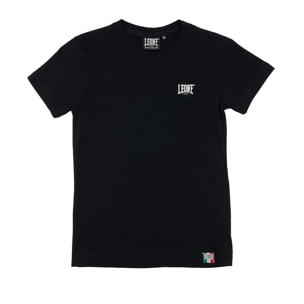 Camiseta básica de algodón de manga corta Leone para niños