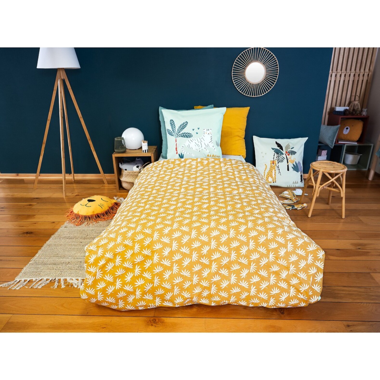 Parure de lit enfant 100% coton - JUGLE MANIA