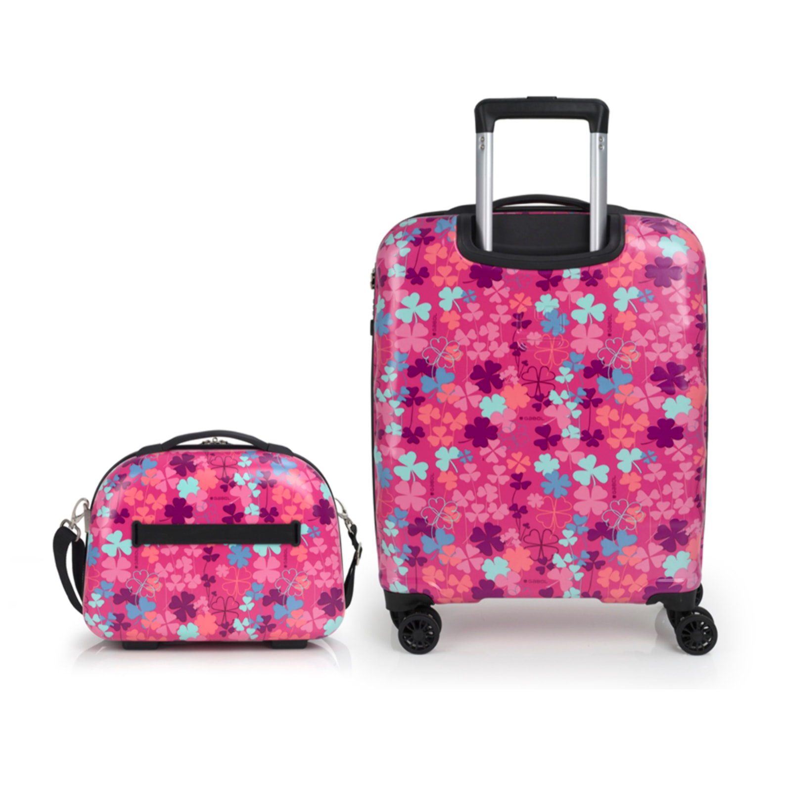 Set de maleta de cabina y neceser Gabol CLOVER