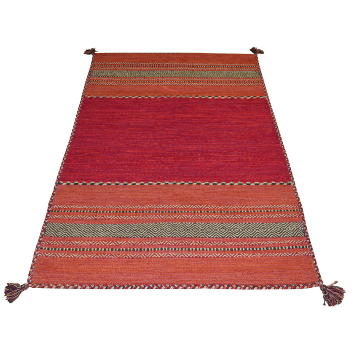 Tappeto Kilim Rosso