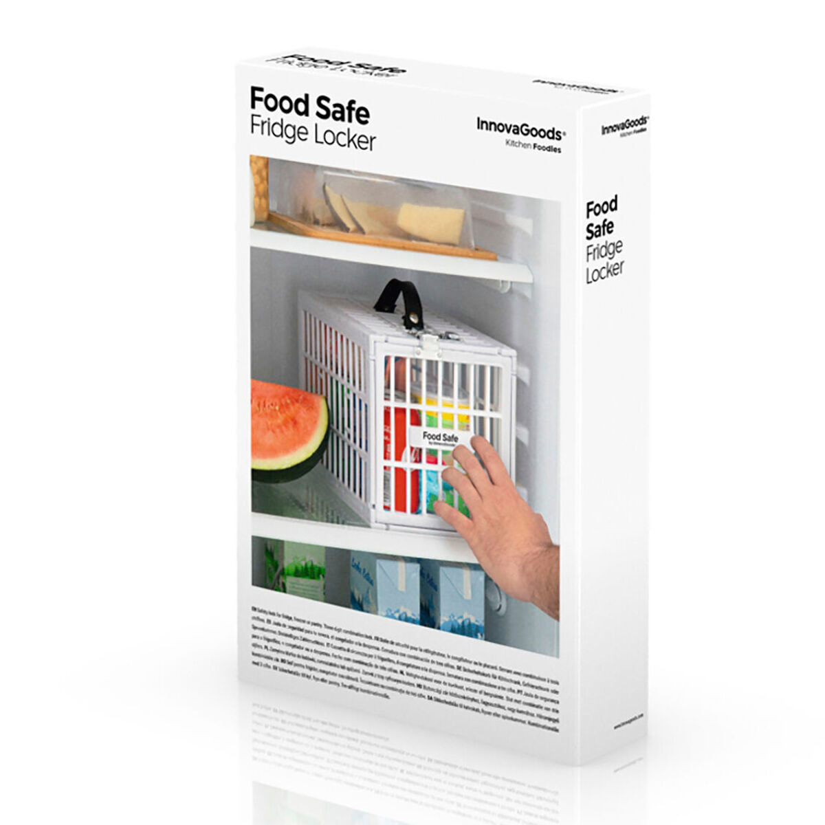 Cage de Sécurité pour Réfrigérateurs Food Safe InnovaGoods