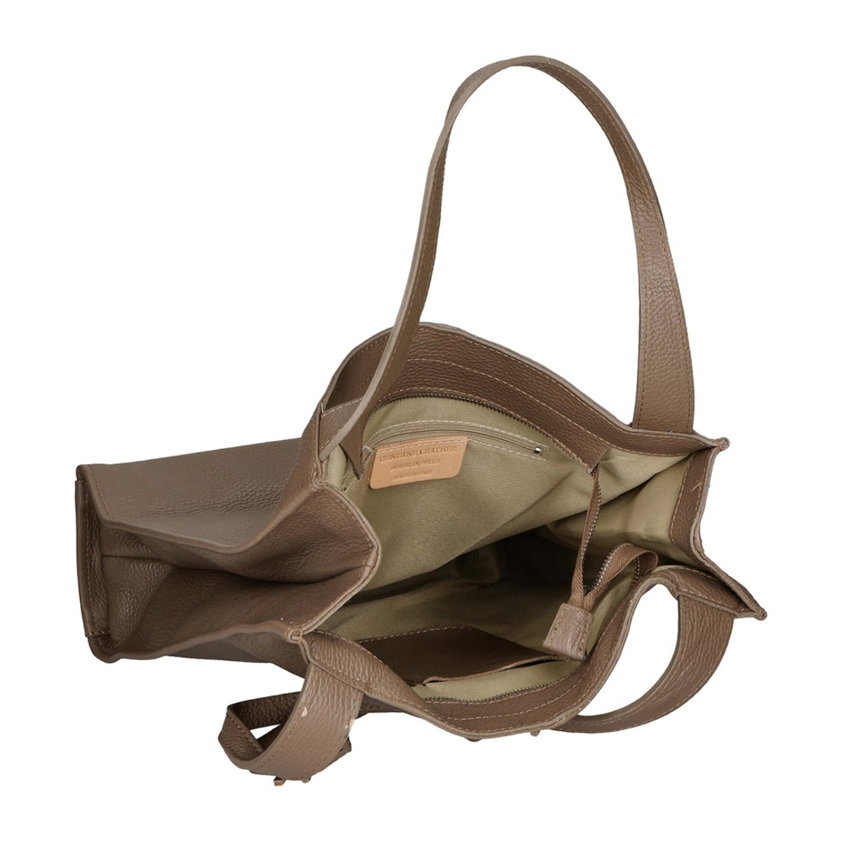 Borsa a spalla da donna - Modello Seraphina Ultra - Vera pelle - 34.0 x 32.0 x 11.0 cm