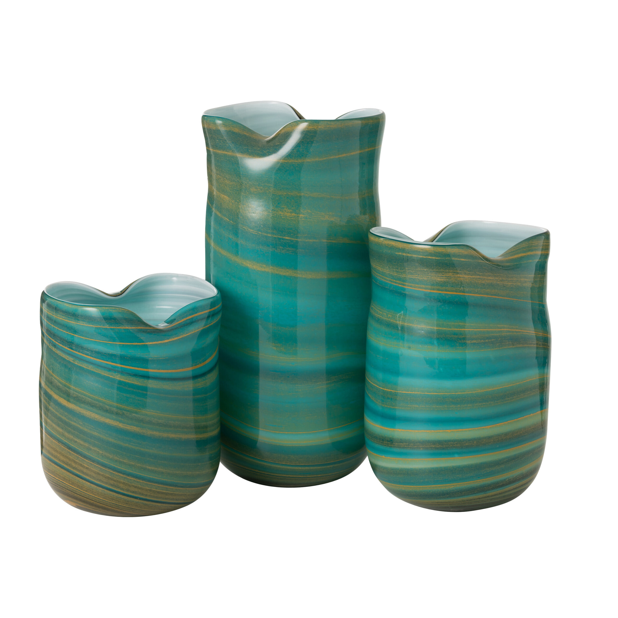 J-Line Vase Vague Verre Mix Large