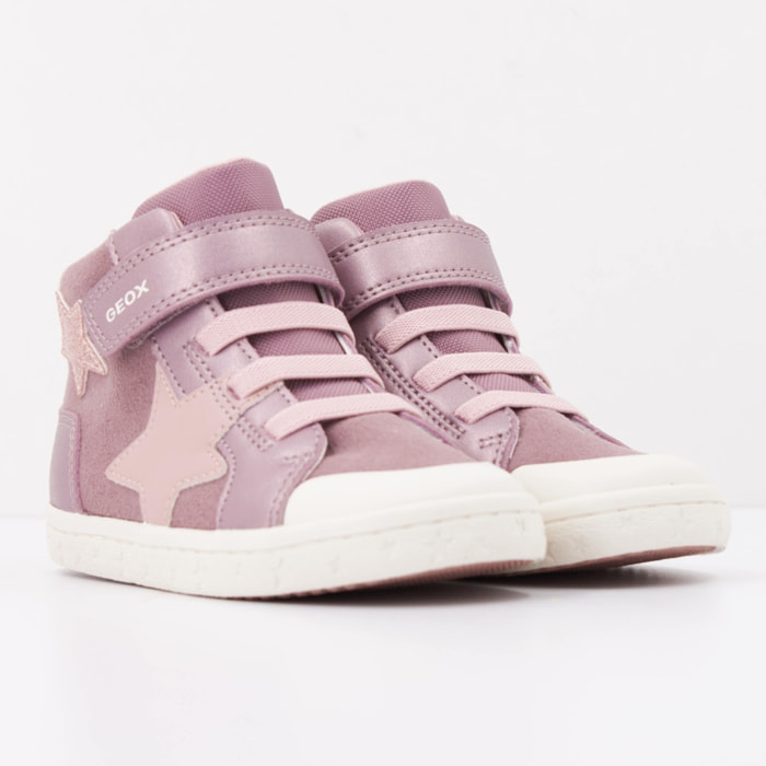 Zapatillas Niña de la marca GEOX  modelo B561MG 0AU54 B GISLI VIOLETA