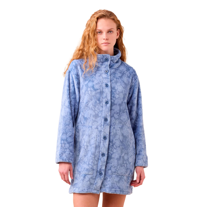 Vestaglia donna invernale in coral articolo flory Noidinotte