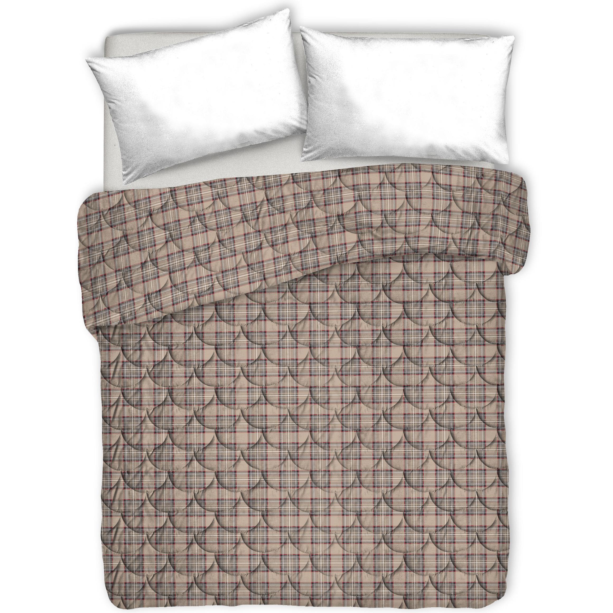 Trapunta Invernale gr Tartan Beige