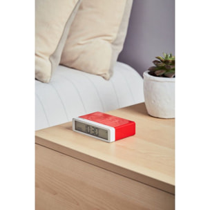 Réveil LEXON x Pantone Flip Classic Rouge