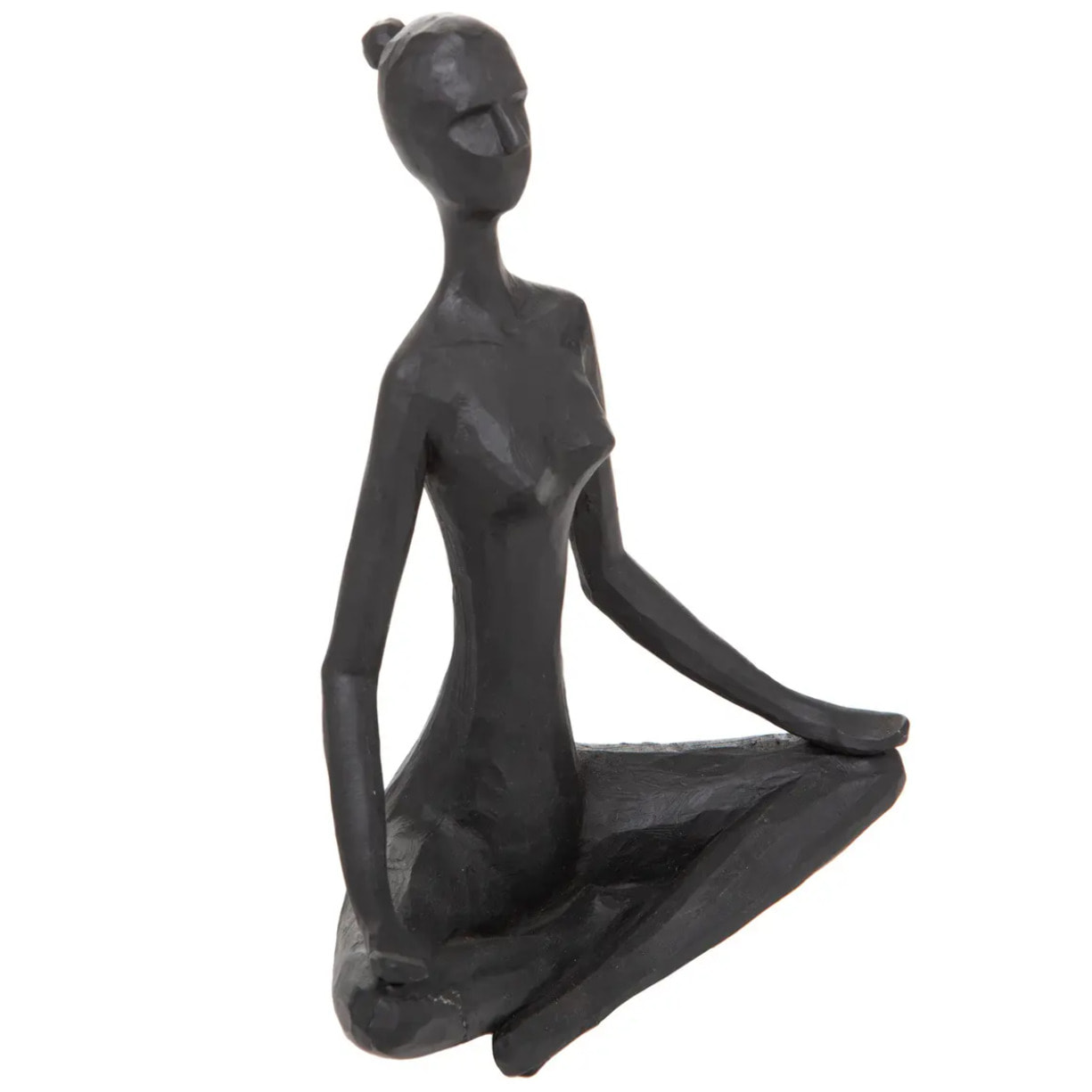 Statuette femme yoga Lina H.22cm résine