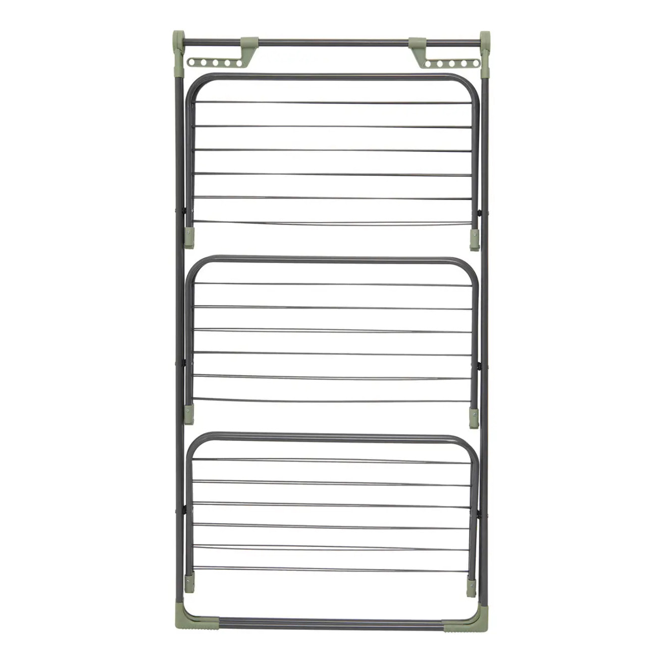 Étendoir à linge Mojave Rectangulaire Gris H128 cm
