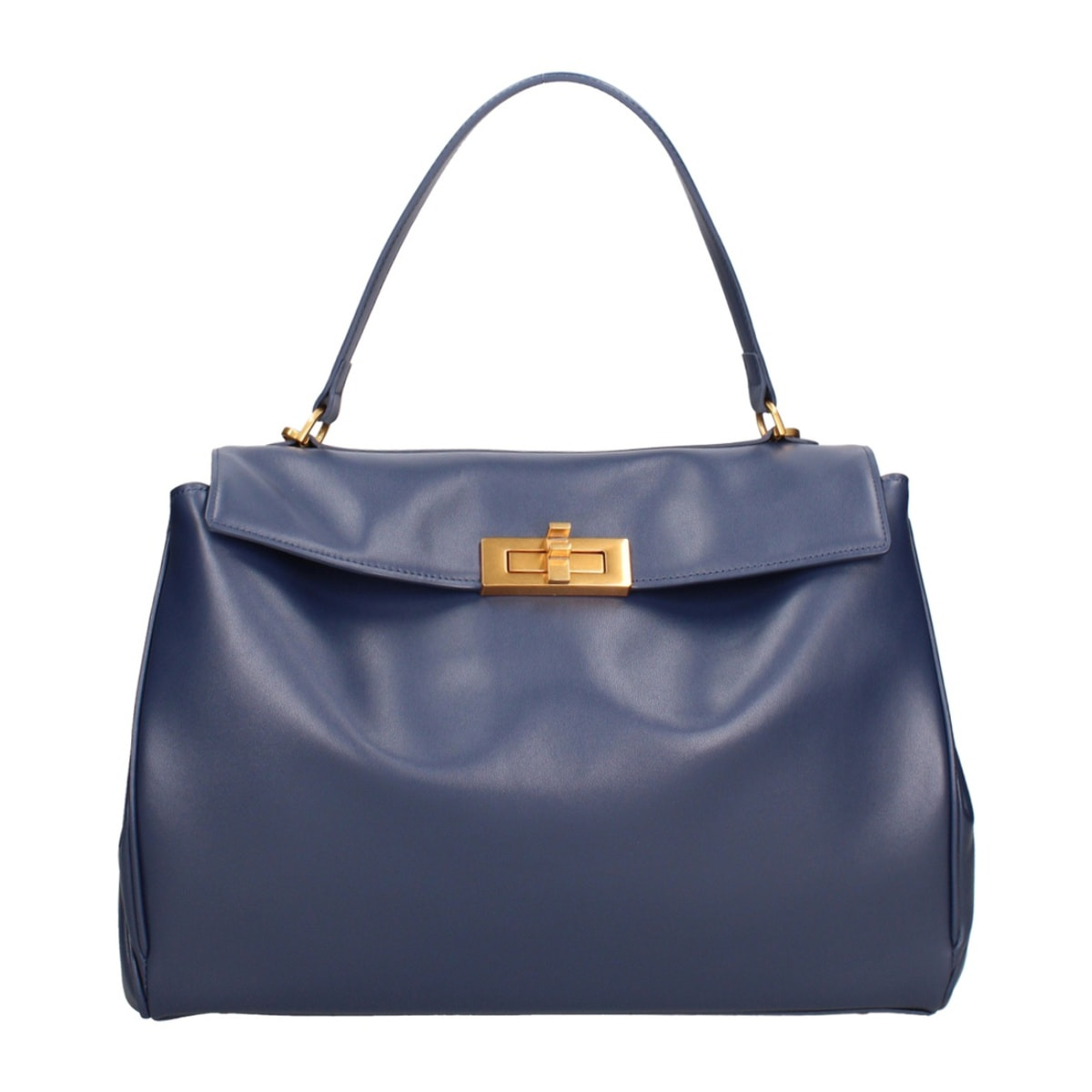 Borsa a mano da donna Made in Italy - Modello Lyria Pro - 100% pelle - 34.0 x 25.0 x 12.0 cm