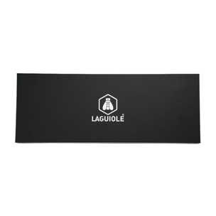 Couteau de chef noir damas 34cm avec étui - "Core"