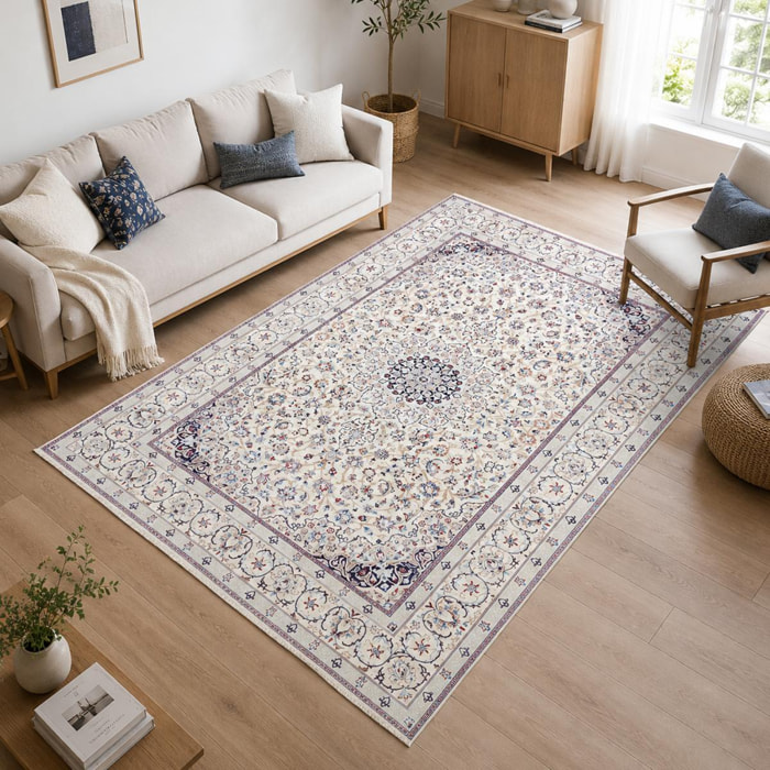 Tapis d'orient, motif oriental, noué main, ZIPU