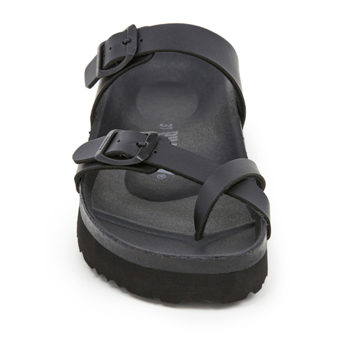 SANDALO CON ZEPPA BILLOWY NERO