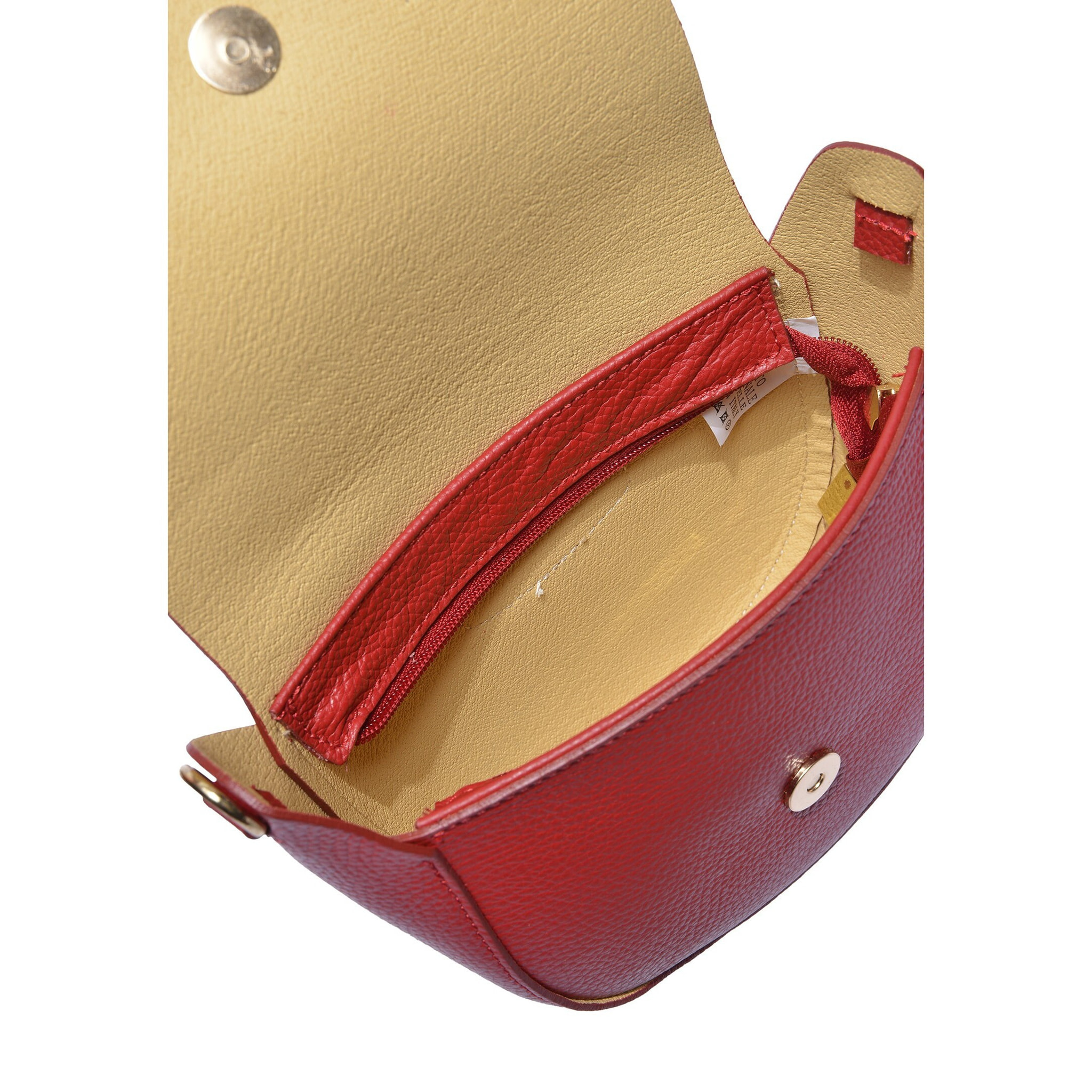 Borsa a spalla Anna Luchini Rosso