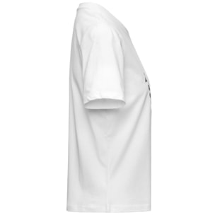 Kappa - T-Shirts & Top Donna Bianco - Logo Ine